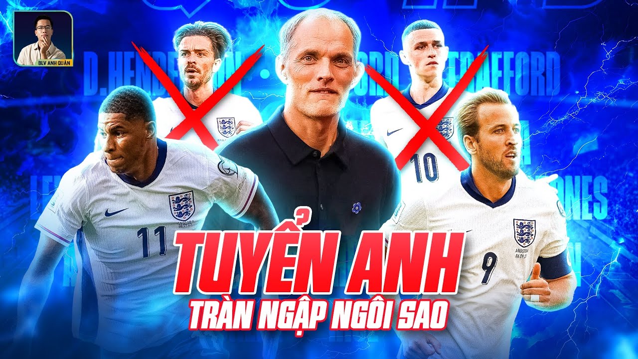 TRANH CÃI LỚN TỪ DANH SÁCH TẬP TRUNG TUYỂN ANH? BELLINGHAM, FODEN, GREALISH VÌ SAO MÀ VẮNG MẶT?
