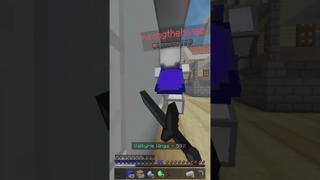 Angel Wings in Season 3 of Hive Bedwars are OP