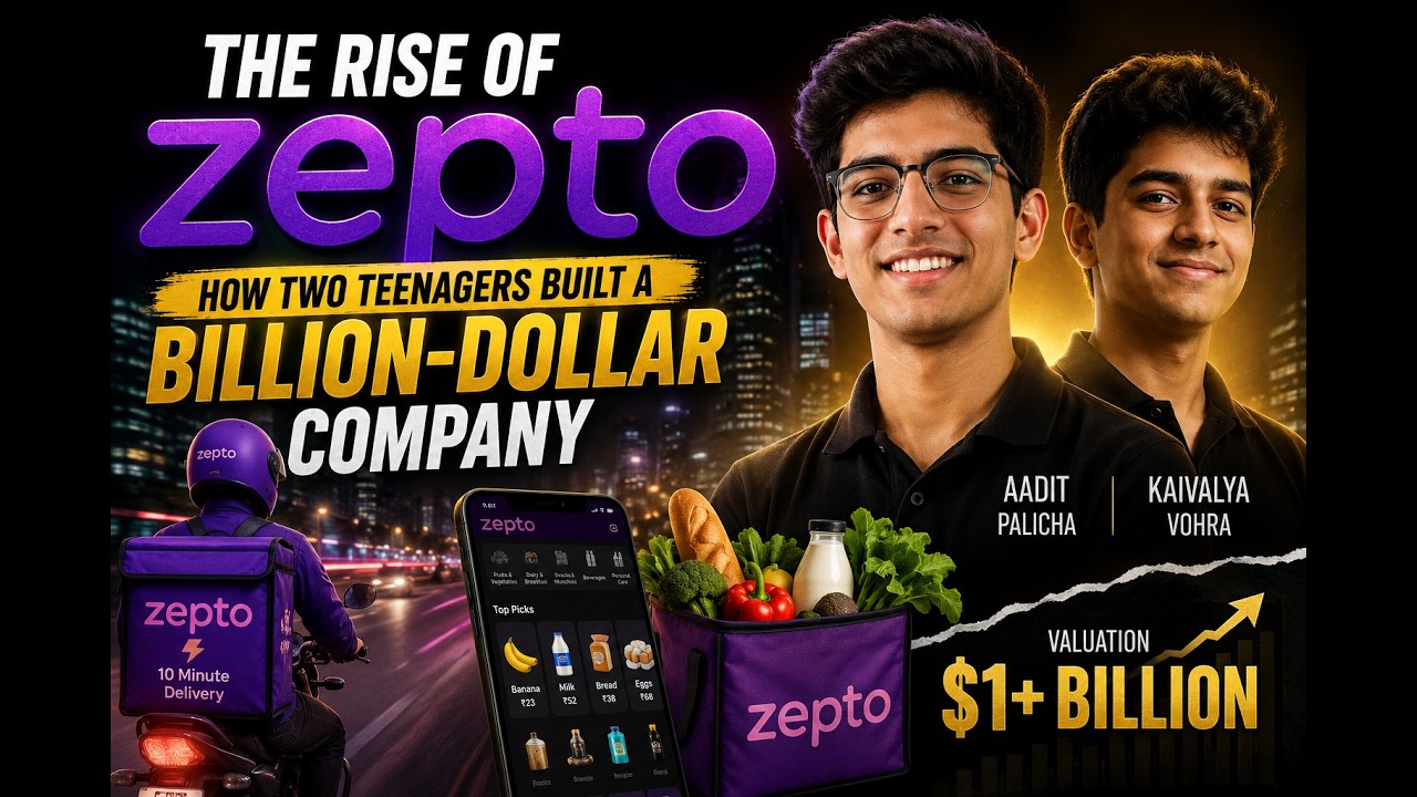 The Rise of Zepto | How 2 Teenagers Built a Billion-Dollar Company | Inside Business