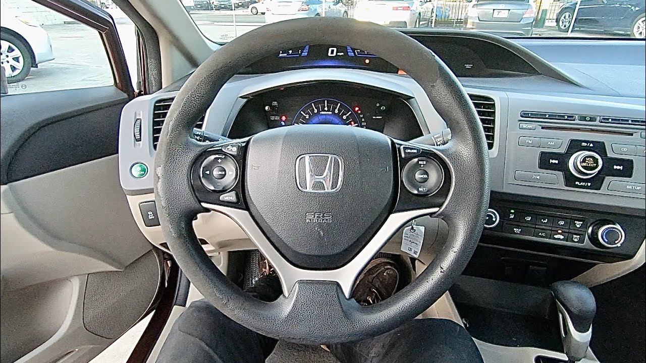 2012 Honda Civic LX POV ASMR Style Test Drive