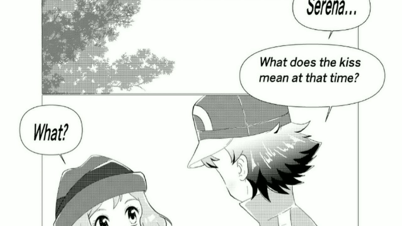Amourshing Comic Ash And Serena By AMOUR COMIC