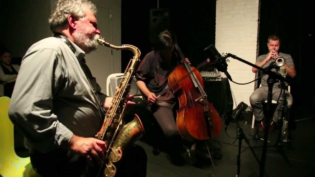 Evan Parker, Okkyung Lee, Peter Evans (Bleeding Edge Trio) - at The Stone, NYC - Sept 19 2013