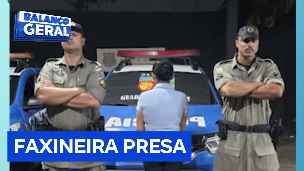 Faxineira é presa com a suspeita de roubar itens de luxo