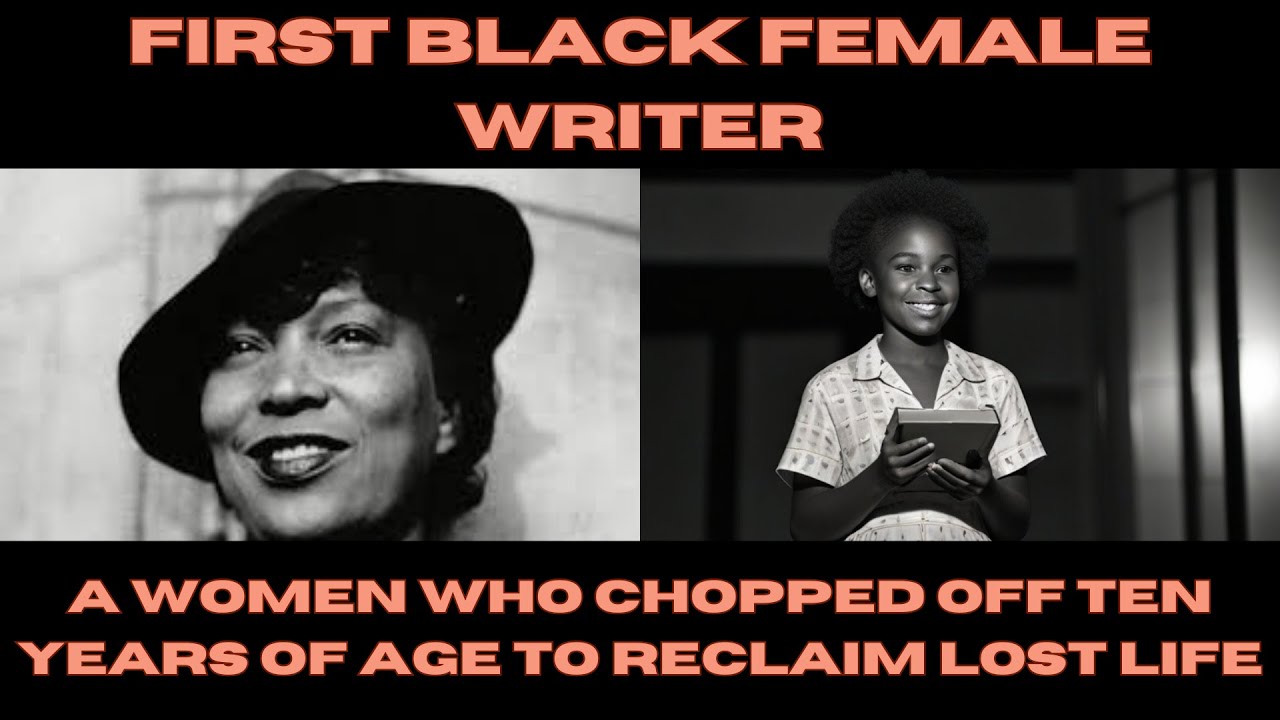 The first black female writer - Zora Neale Hurston