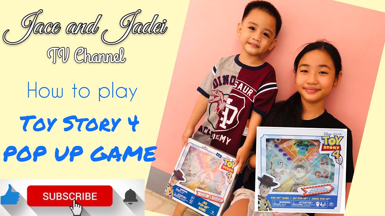 How to play Toy Story 4 POP UP GAME