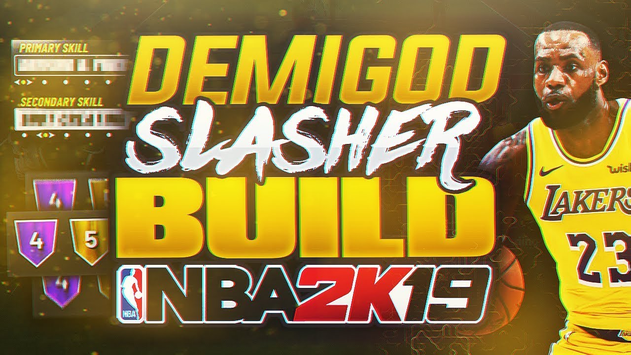 NBA 2K19 MOST OVERPOWERED SLASHER BUILD! BEST SLASHER ANIMATIONS IN NBA 2K19!