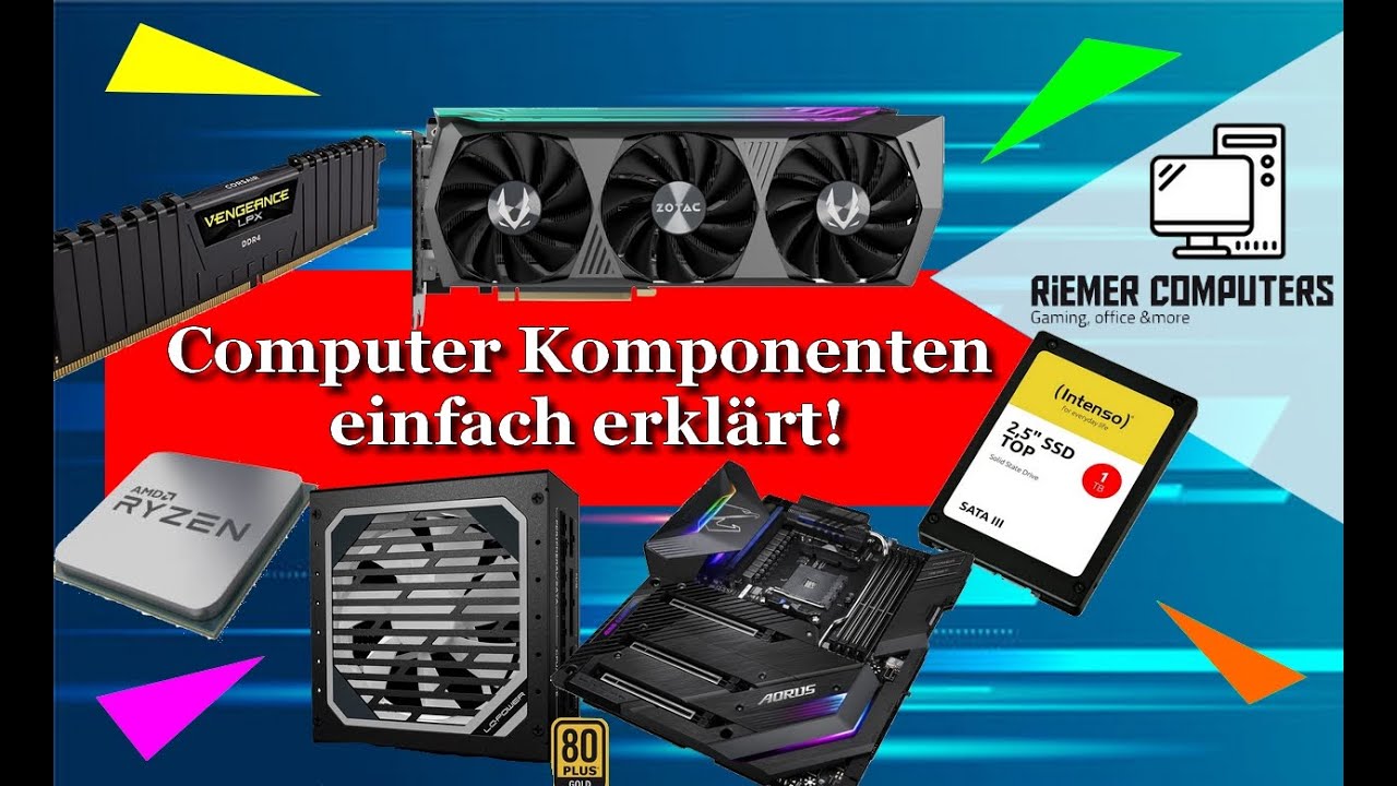 Komponenten eines Computers | Einfach erklärt | 2022