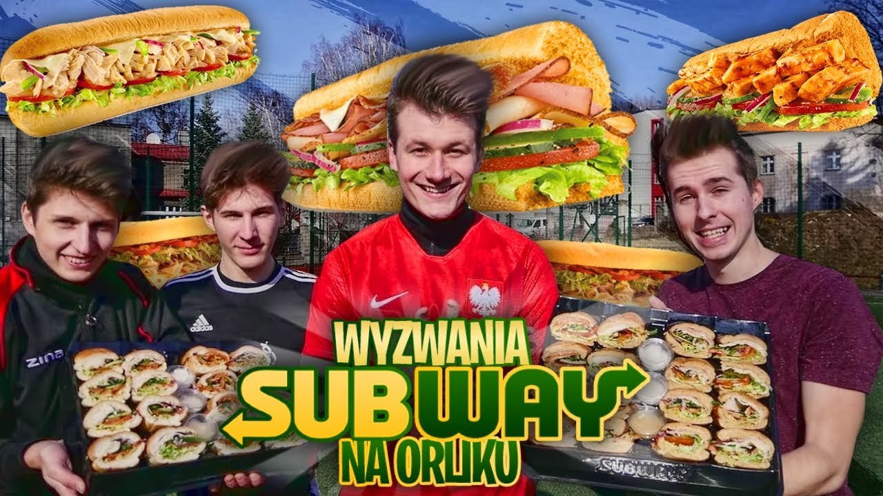 WYZWANIA SUBWAY NA ORLIKU!