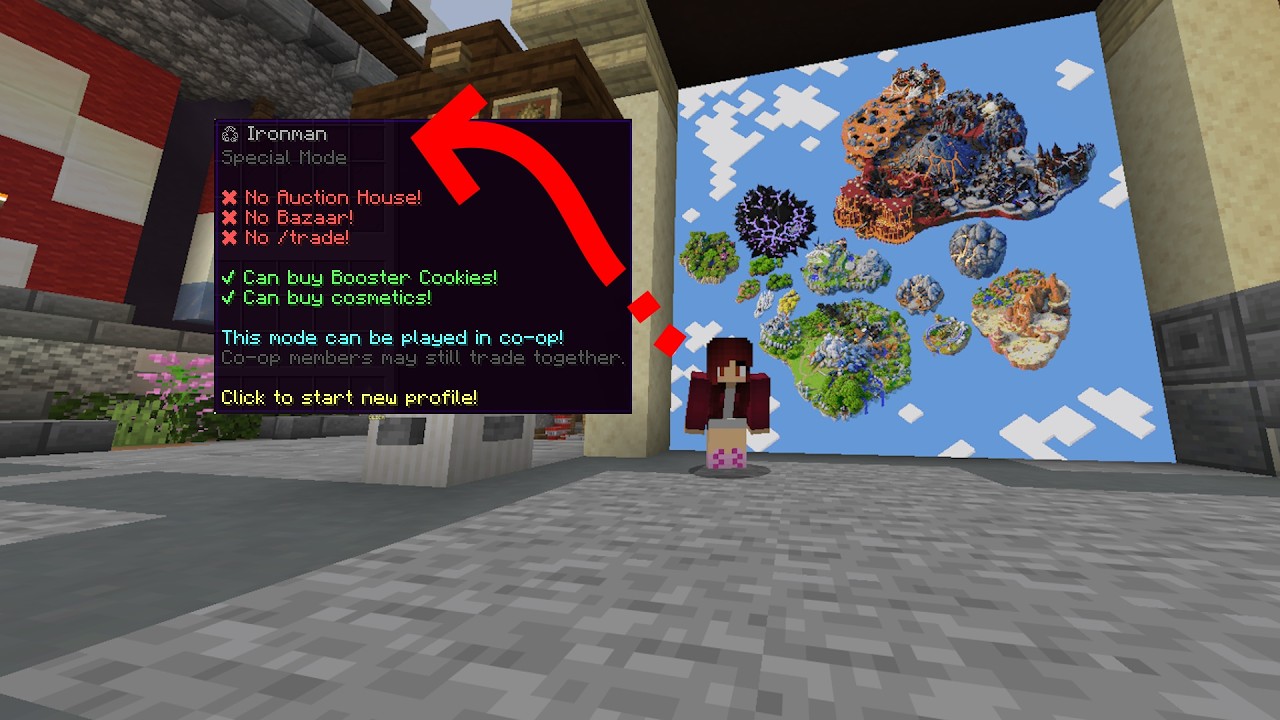 Minecraft en Directo | Hypixel Skyblock modo ironman! | 21 |