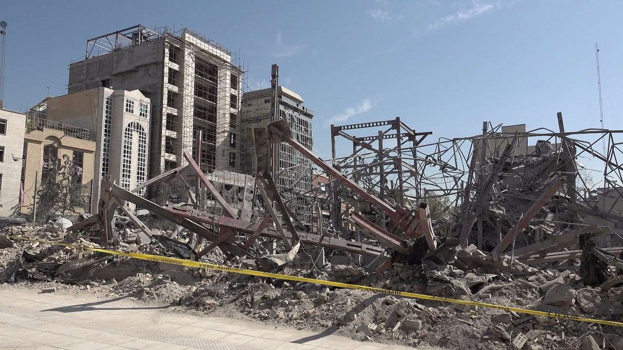 Tehran police station lies in ruins after Israeli strike | AFP