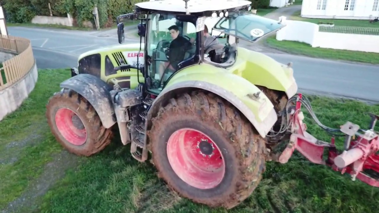 Labour 2020 Charente-Maritime Claas axion 920