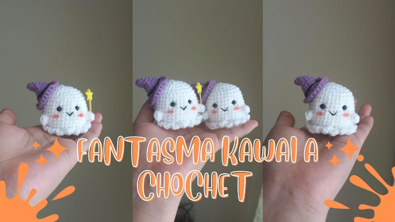 👻Fantasma Kawai a Crochet👻 | PatCrochet