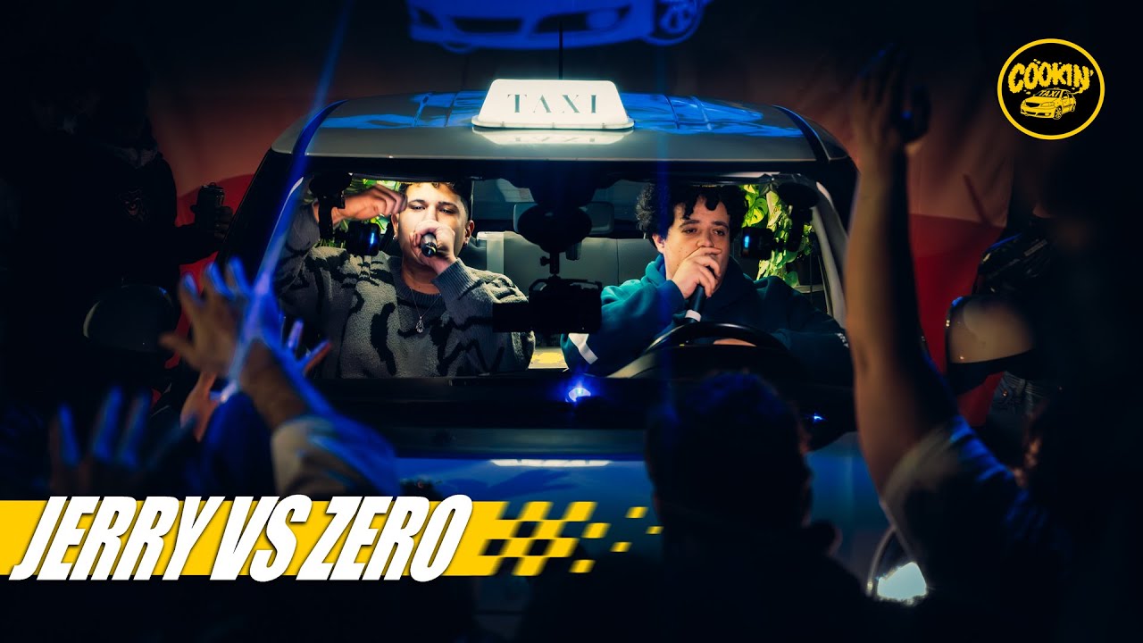 JERRY vs ZERO (Semifinali) - Freestyle Battle dentro il Taxi | COOKINTAXI BLOCK PARTY 2025