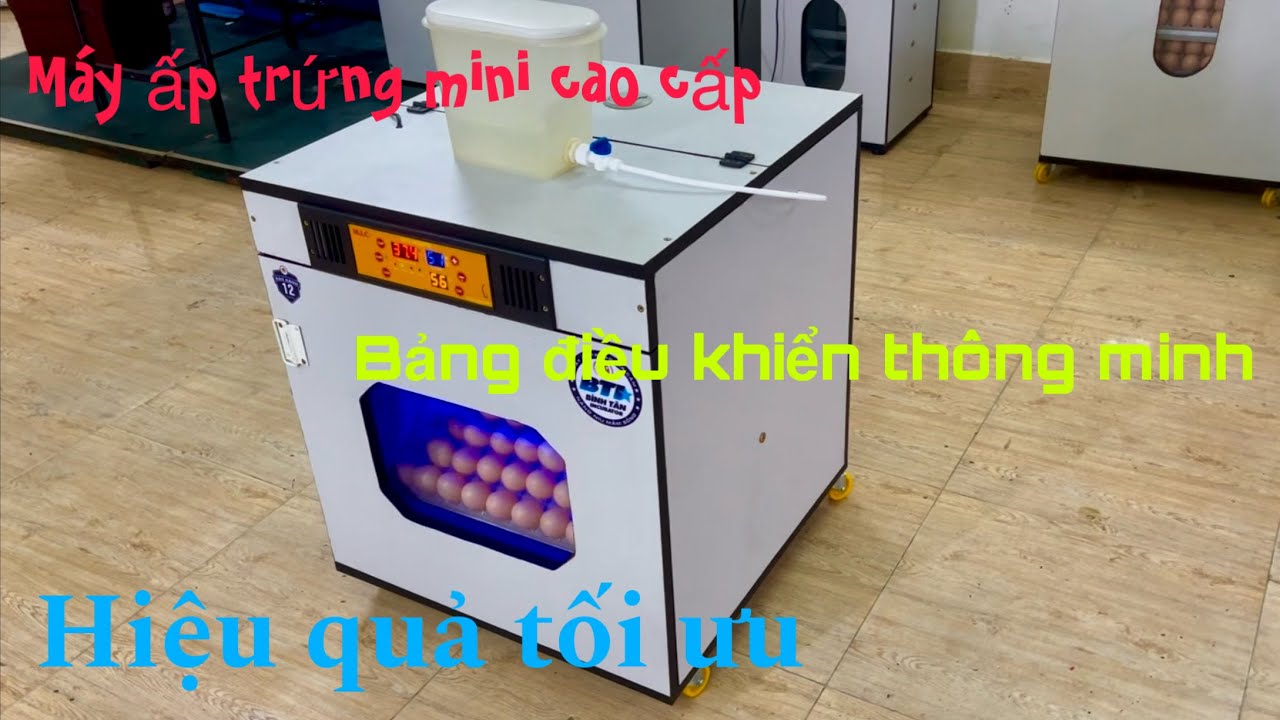 Máy ấp trứng tự động | dòng máy mini cao cấp 100 trứng | Hiệu quả tối ưu | Giá 2.500.000