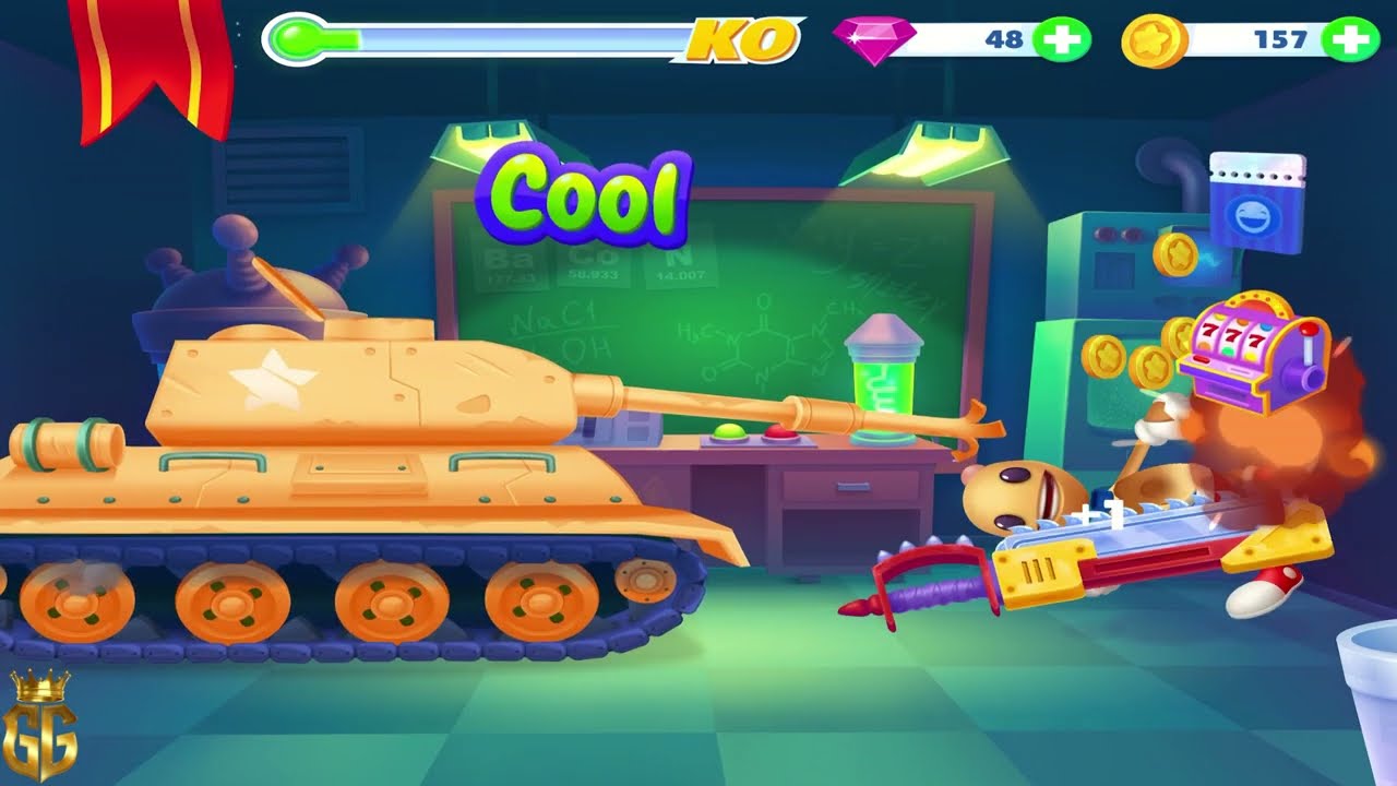 Kick The Buddy Forever - Buddy With Tank - Buddy Lucky Slots - Android iOS Gameplay Genesis Of Games