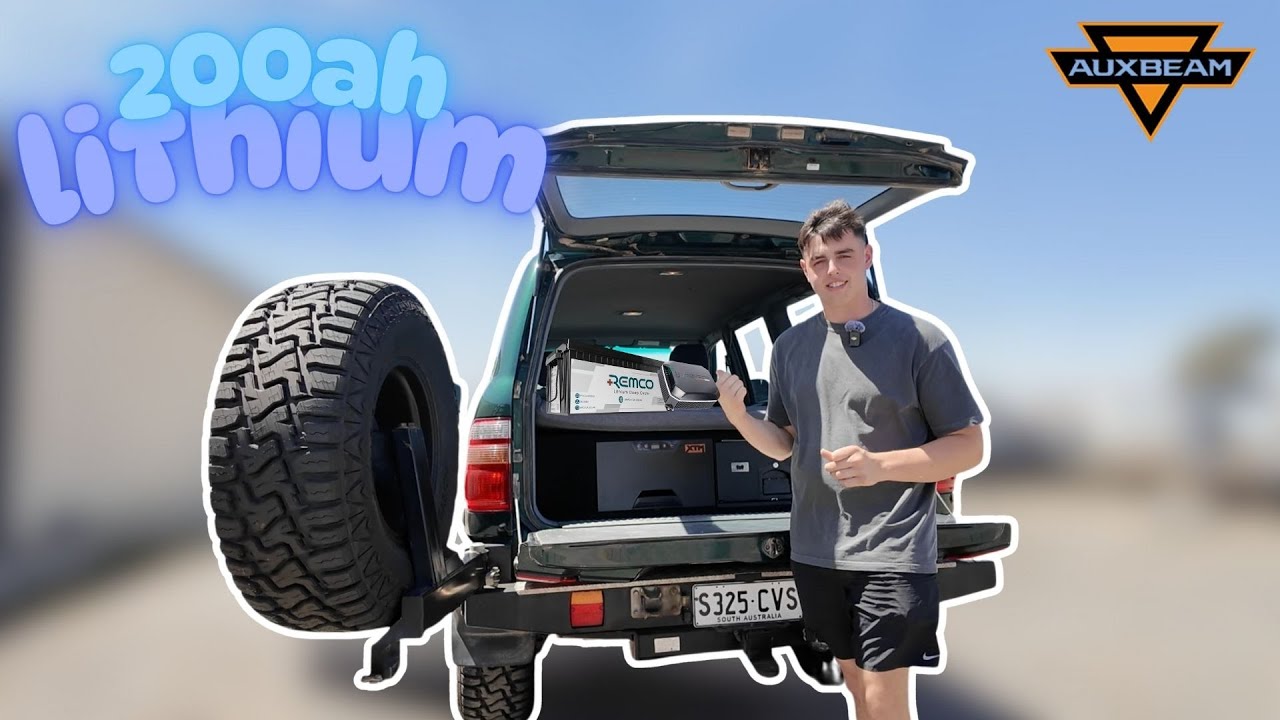 105 Series Land Cruiser Gets INSANE DIY 12v Setup!!