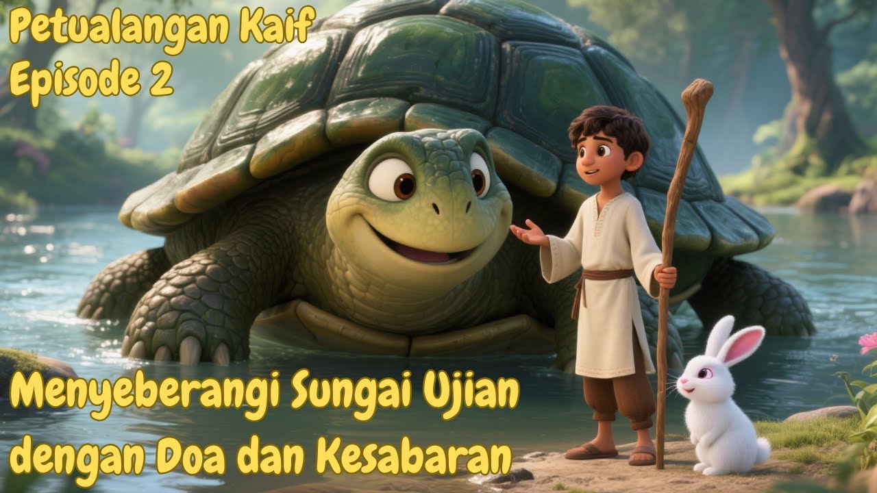 Petualangan Kaif Episode 2 : Menyeberangi Sungai Ujian dengan Doa dan Kesabaran