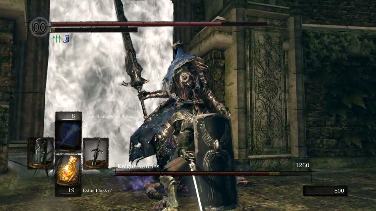 Dark Souls Remastered - Knight Artorias boss Fight Struggles