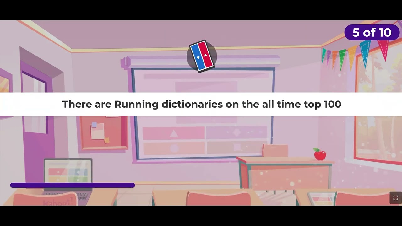 Kahoot About vocab.com with the gang