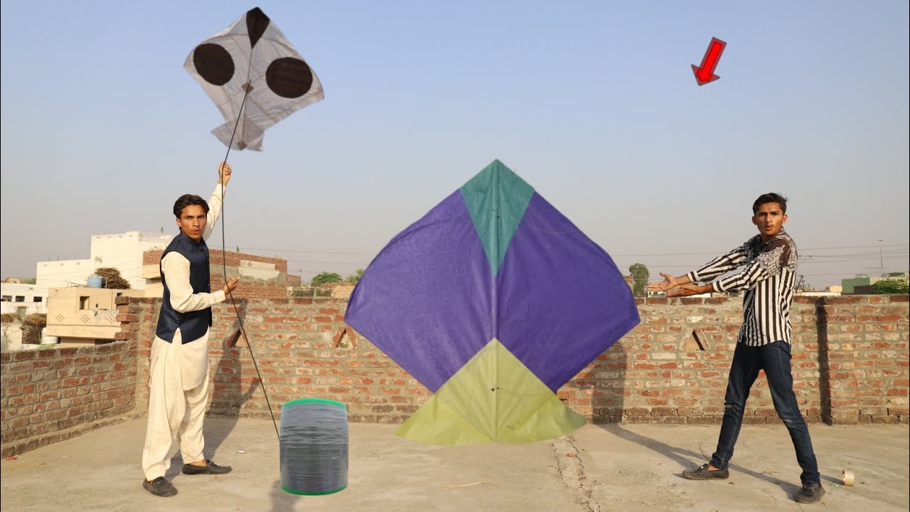 Big Kite Catch Door With Big Patang Cut 2022