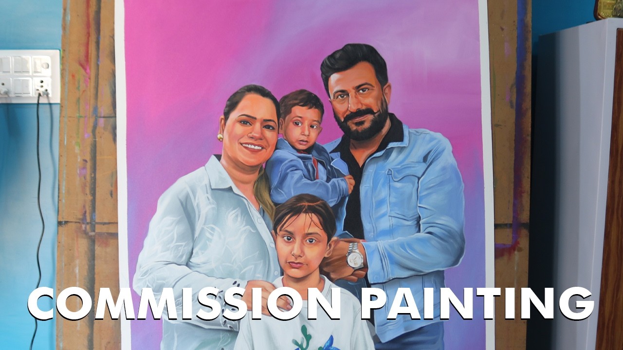 Commission work Painting Tutorial