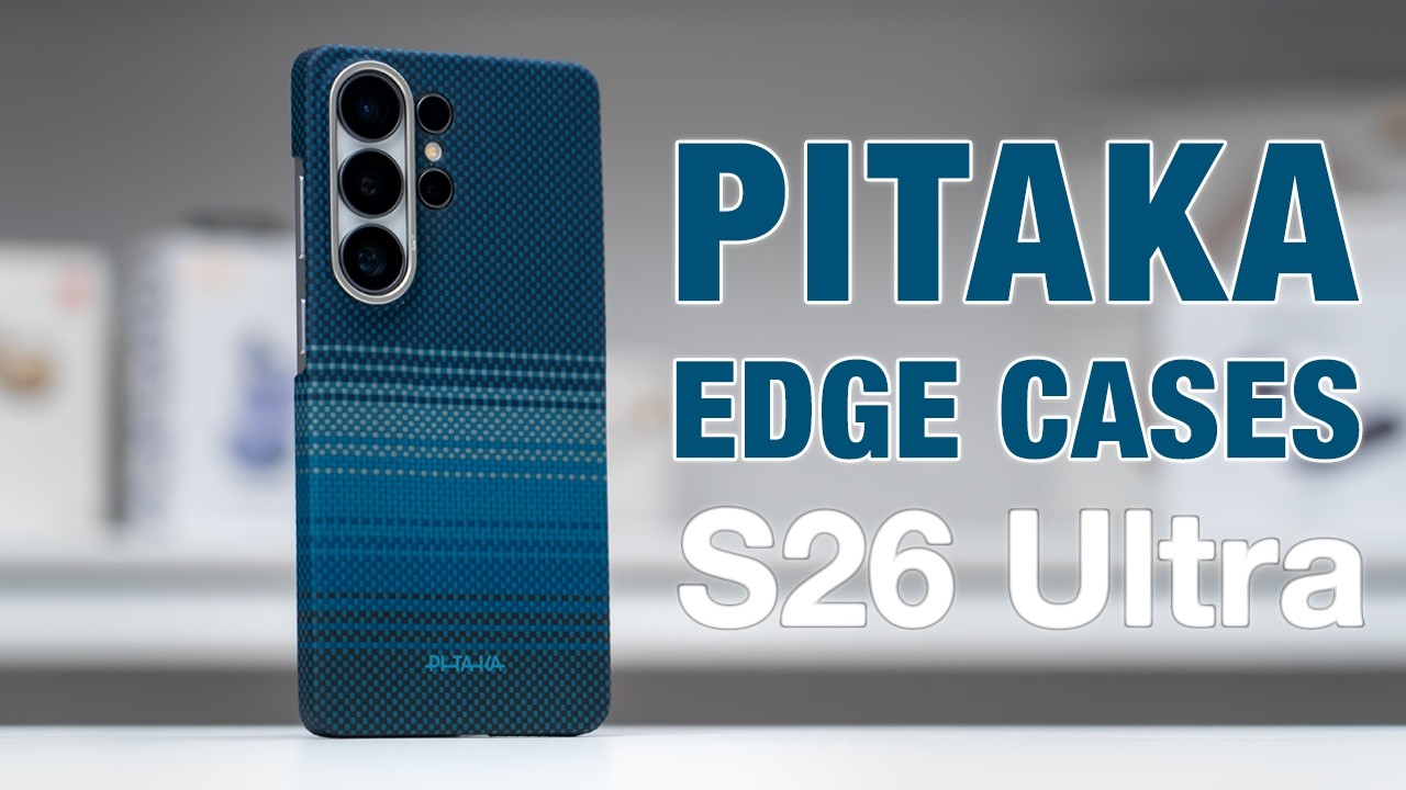 Ни один другой чехол не обладает этой функцией! Чехол Pitaka Edge S26 Ultra