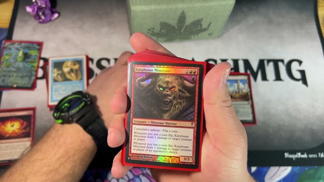 Upgraded Heads I Win, Tails you lose commander deck #mtg #commander #edh #cedh #doublemasters2022