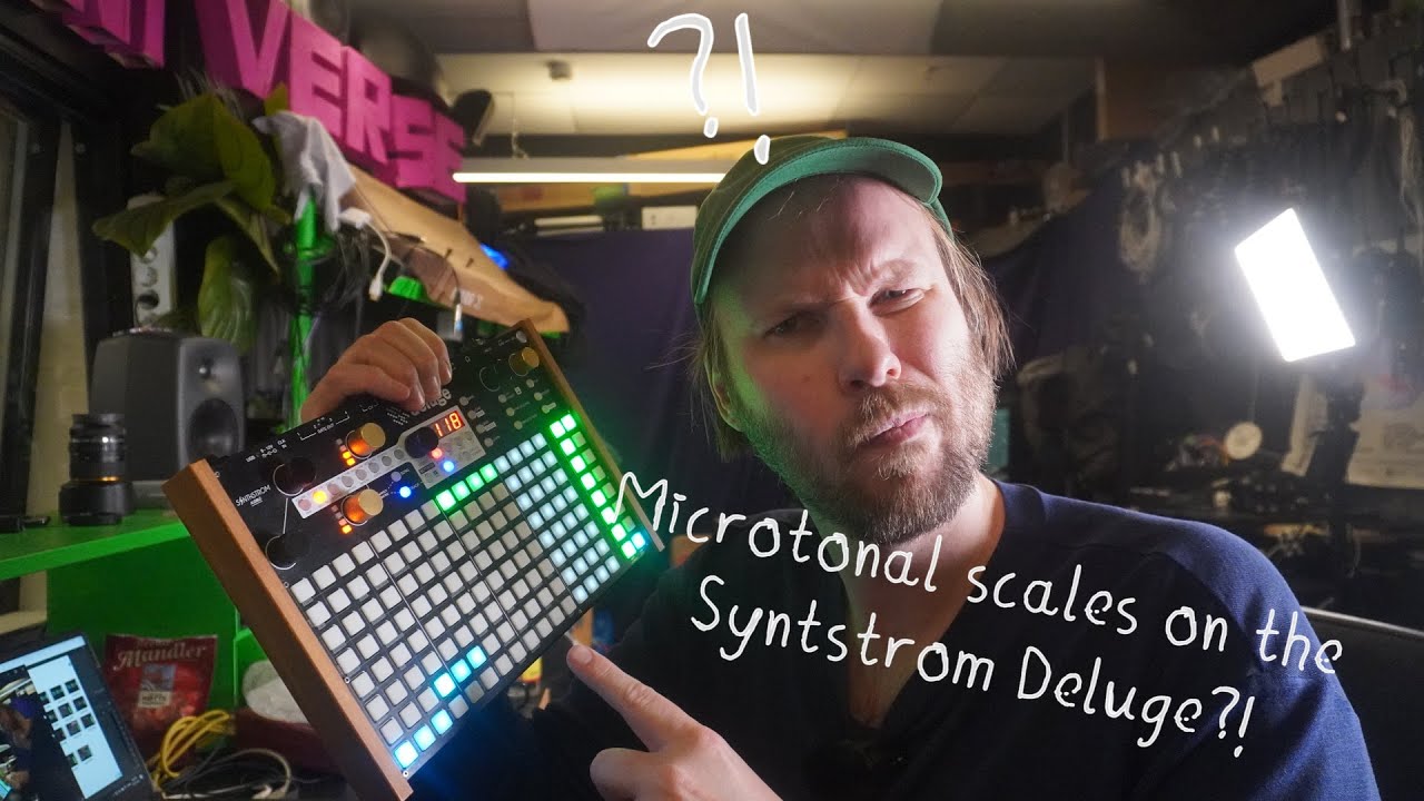 Can you do microtones on the Synthstrom Deluge?!