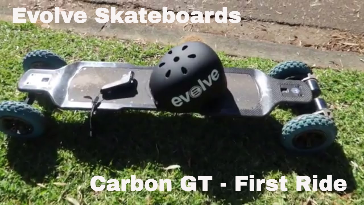 Evolve skateboards Carbon Gt - First Ride