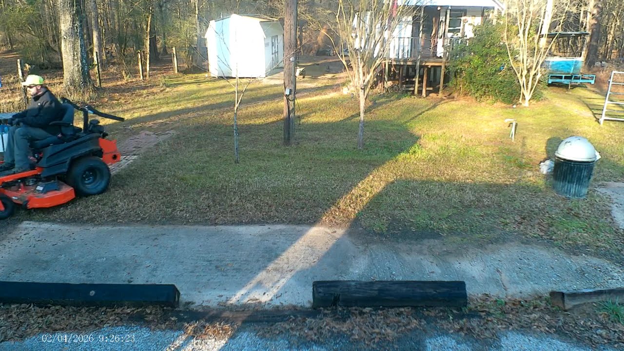 First cut for the Day