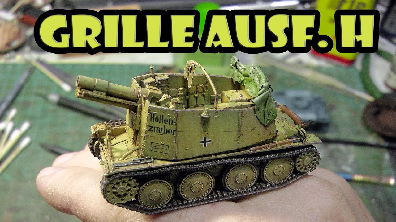 Let's Build: German  Grille Ausf. H  ( FTF 1/72 )