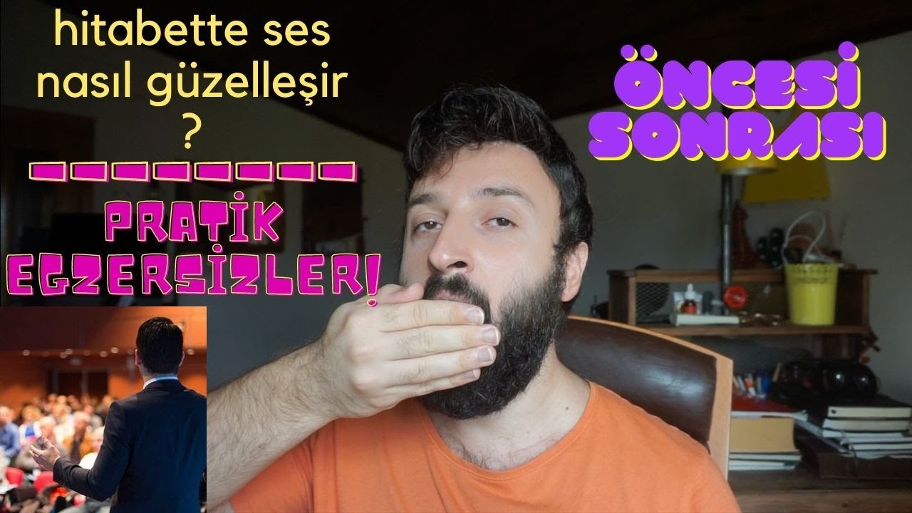 HİTABETTE SES NASIL GÜZELLEŞİR ? | ÖNCESİ SONRASI | PRATİK EGZERSİZLER