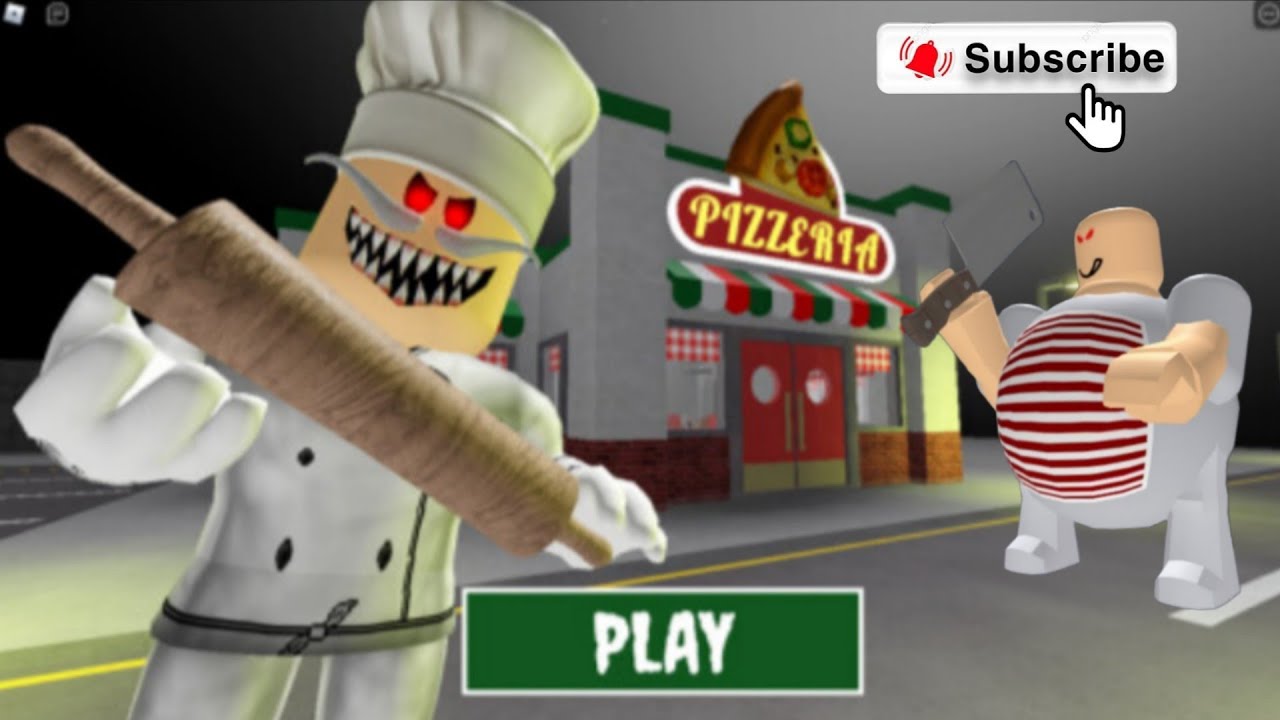 escape papa pizza's pizzeria (scary obby) video win 