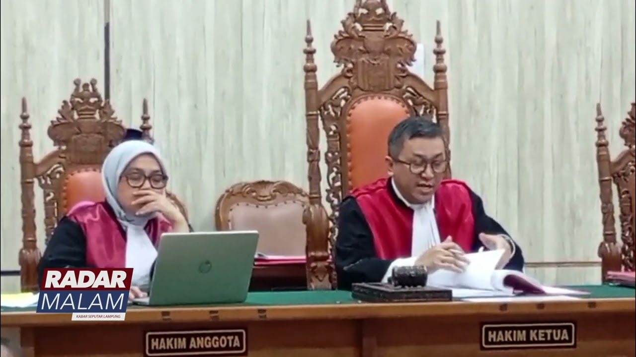 BANDAR LAMPUNG : Sidang Perkara Narkoba Terpidana Seumur Hidup