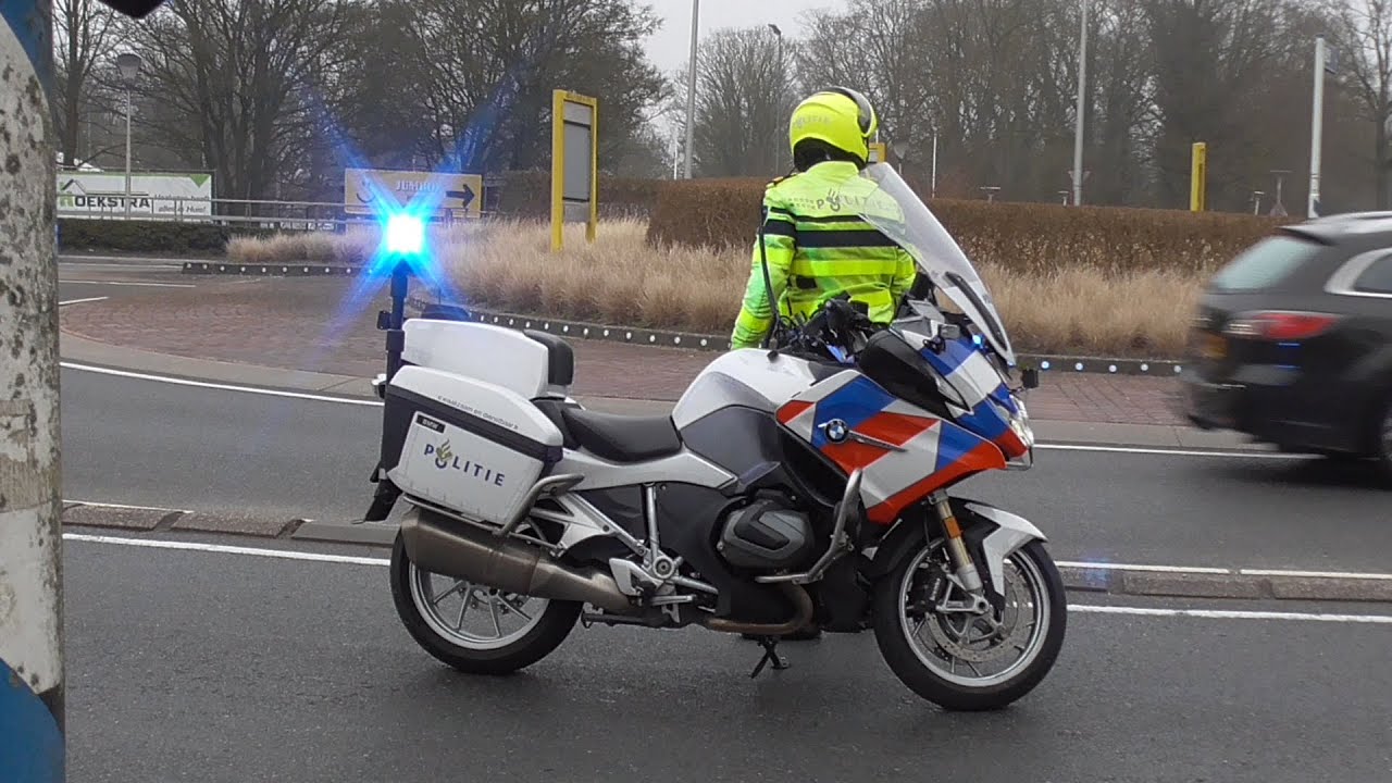 P1/A1,[VTB] 3x Politie BMW RT1250 Team Verkeer Noord Nederland + 02-107 Ambulance naar het UMCG!