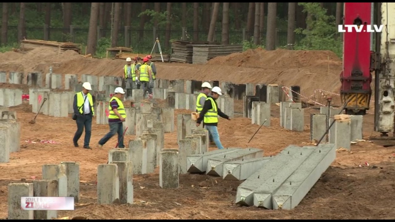 Mežaparka estrādes rekonstrukcijas progress