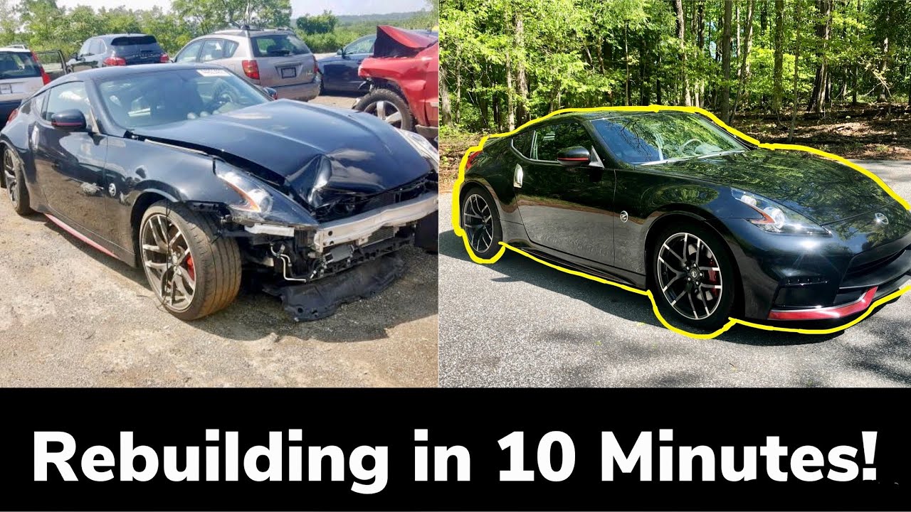 Rebuilding a Nissan 370Z Nismo in 10 Minutes