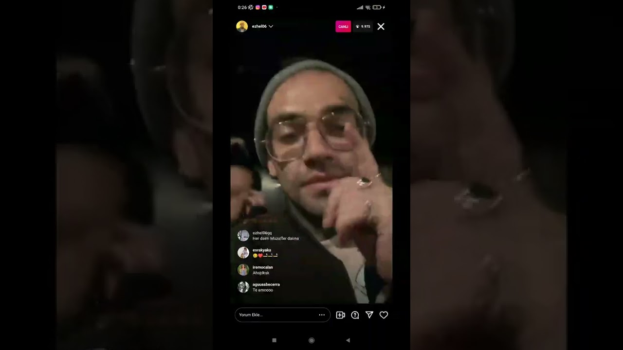 Ezhel Daima klibini izliyor canlı yayın 🔥