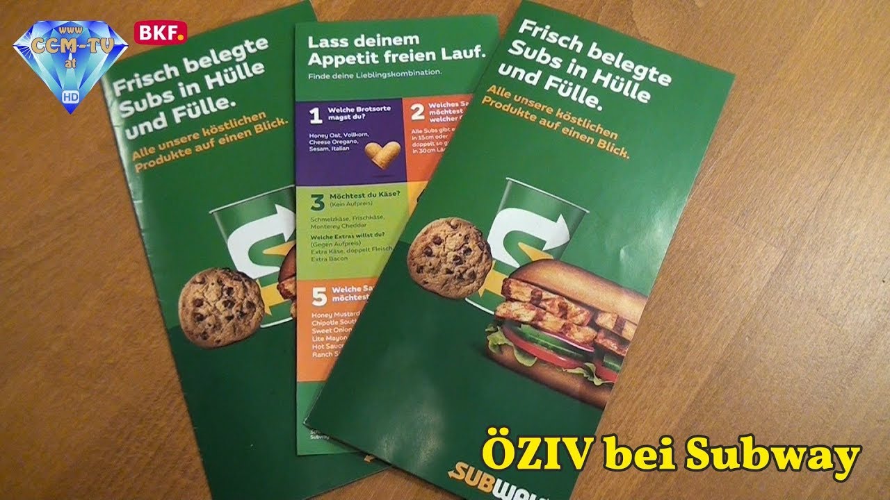 14. 12. 2017 - &Ouml;ZIV bei Subway Eisenstadt - CCM-TV.at
