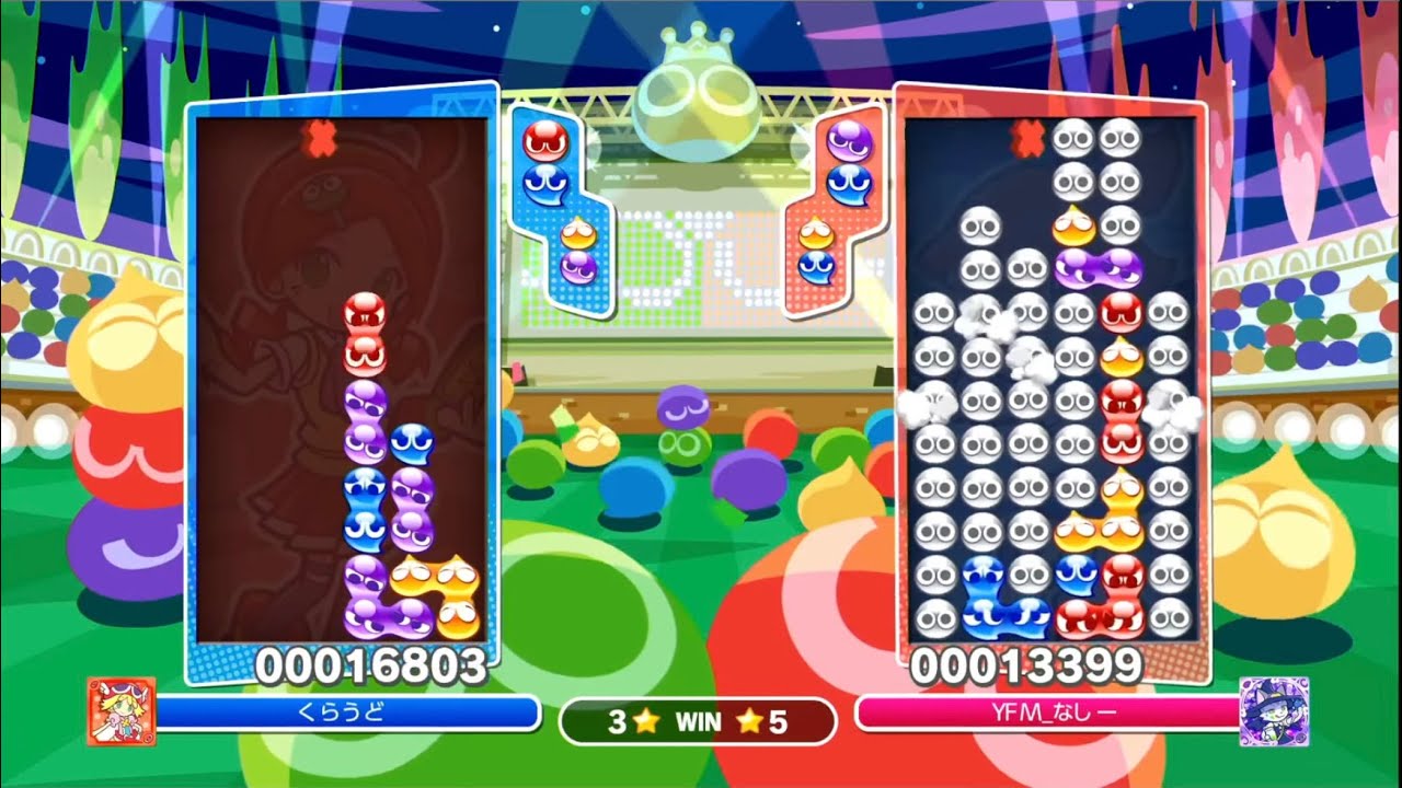 【対テト世界一】vs スラさん 30先【ぷよぷよeスポーツ】【Switch】