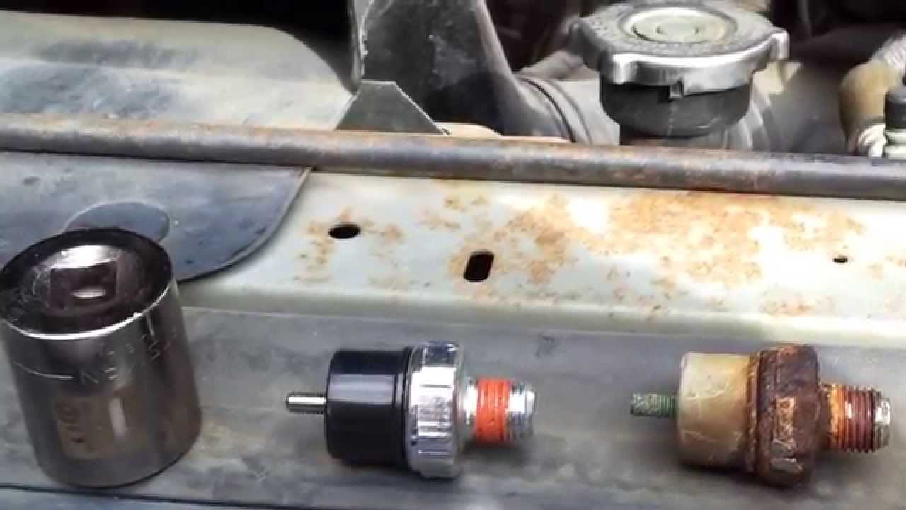 F350 5.8L oil pressure sending unit replacement