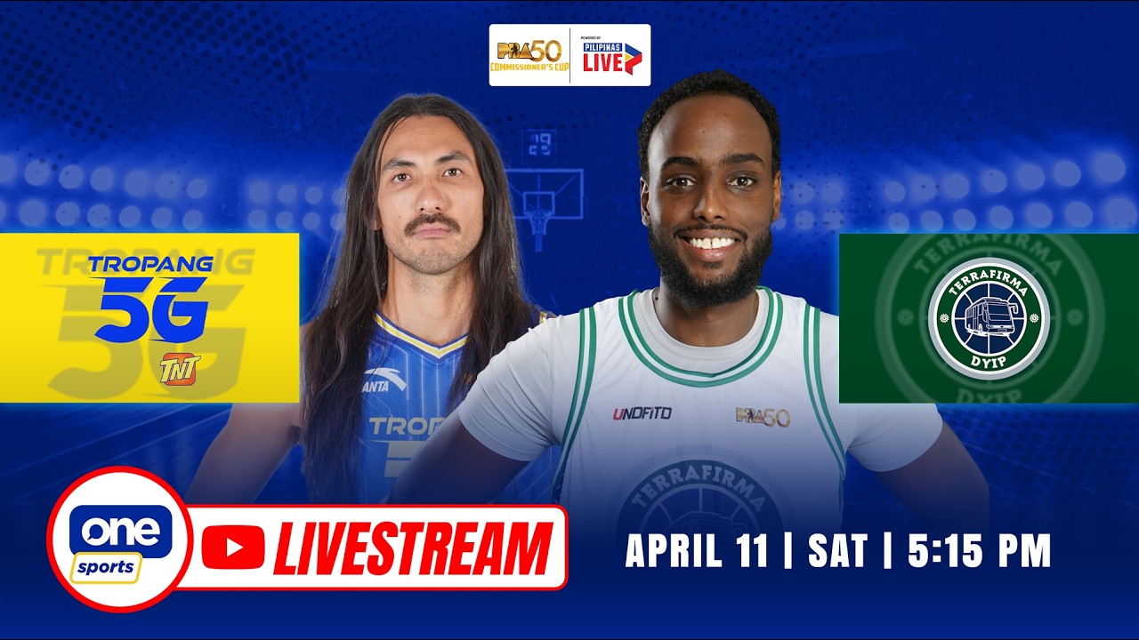 LIVE: TNT vs TERRAFIRMA | PBA SEASON 50 COMMISSIONER&rsquo;S CUP | APRIL 11, 2026