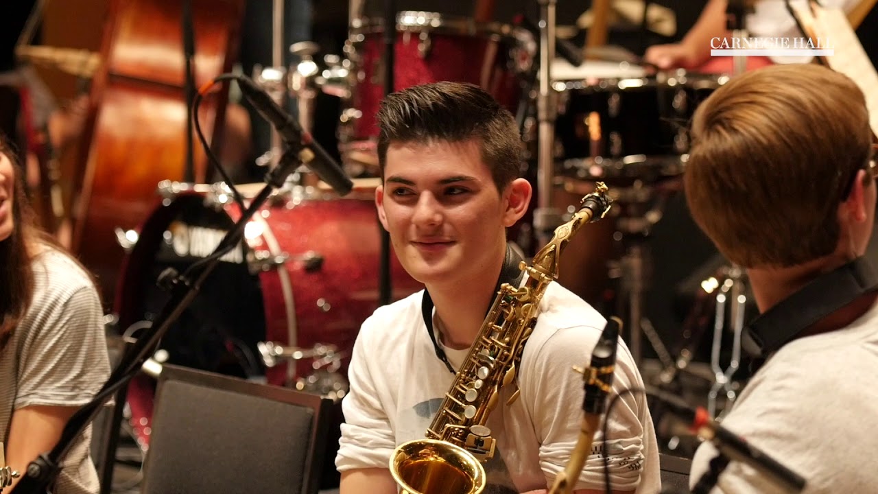 NYO Jazz Rehearsal