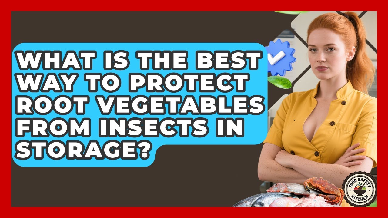 What Is The Best Way To Protect Root Vegetables From Insects In Storage? - Food Safety Kitchen