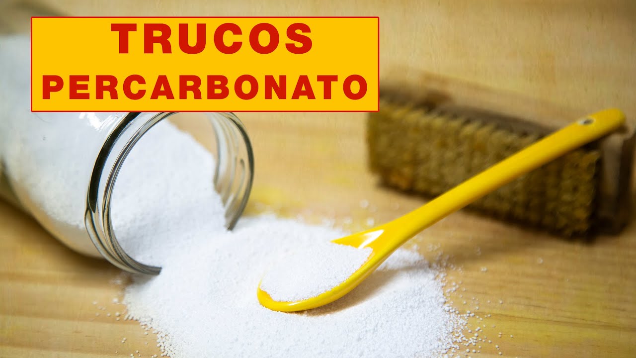 USO del PERCARBONATO en el HOGAR TRUCOS de LIMPIEZA