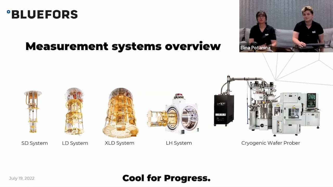 WOMANIUM QUANTUM : DAY 10 ❯ Dilution Fridges for Quantum Technology : Elina Potanina – BLUEFORS