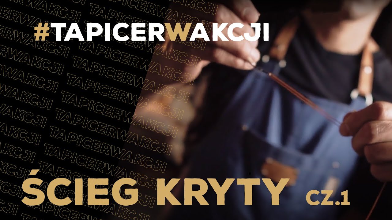 Ścieg kryty tapicerski CZĘŚĆ 1  Jak szyć ręcznie?  Szew Kryty - jak szyć?