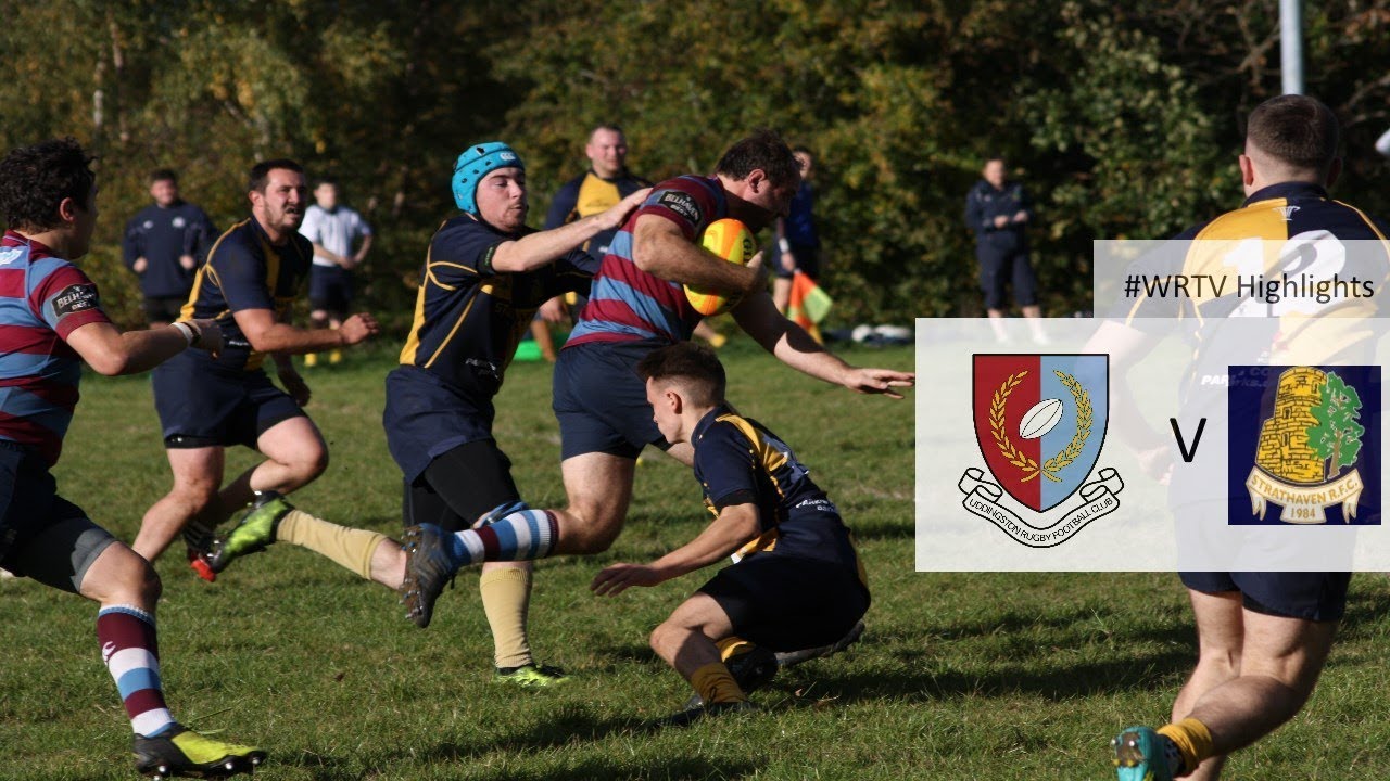 Uddingston V Strathaven | WRTV Highlights