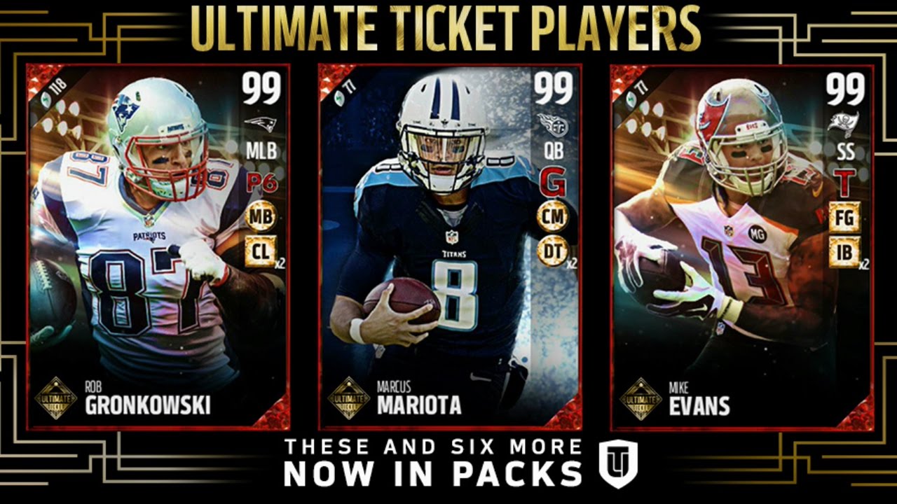 BOOSTED ODDS!! Ultimate Tickets In Packs!!! | 99 OVR Derrick Henry, & More | Madden 17 Pack Opening