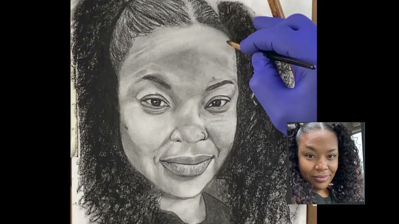 JoJo 2025 Charcoal Painting Final Session Eight